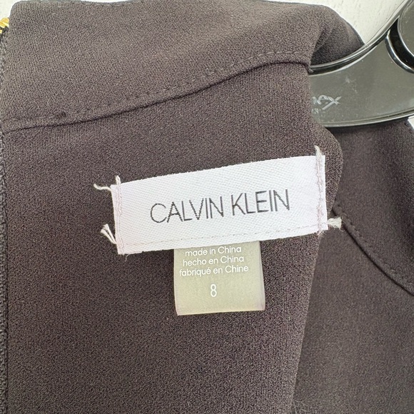 Calvin Klein Black Long Sleeve Dress - Picture 6 of 7